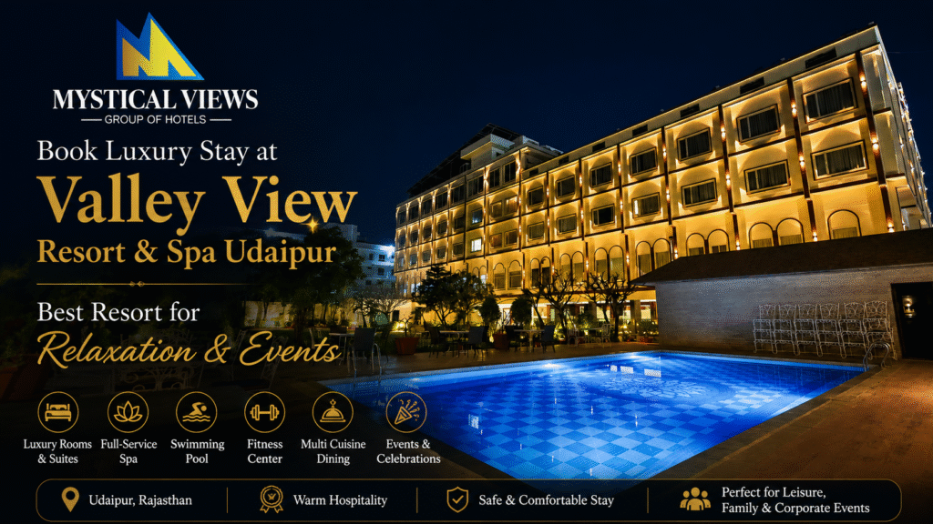 best resorts in Udaipur for relaxation and events